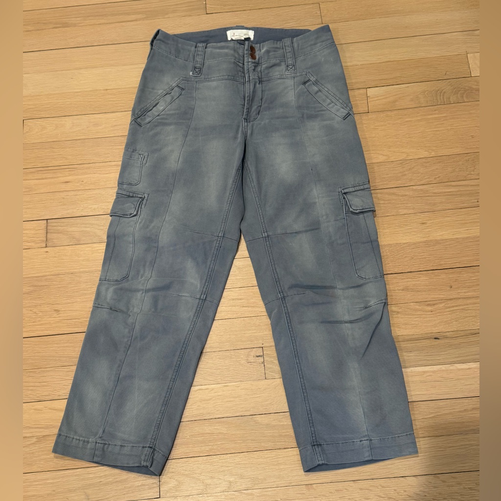 Anthropologie Straight Leg Cargo Pants